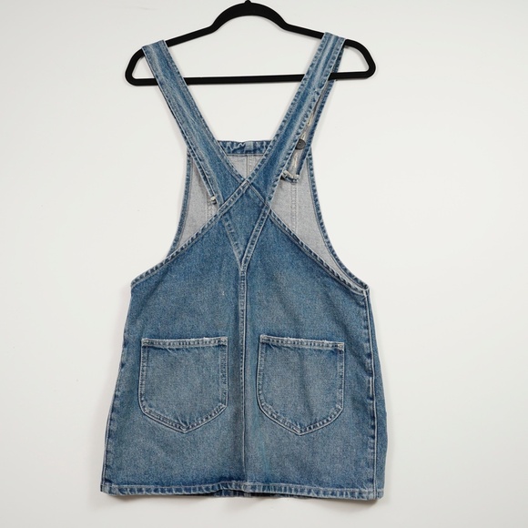Tularosa Sophia Denim Overall Dress Small Made in USA - Picture 3 of 11